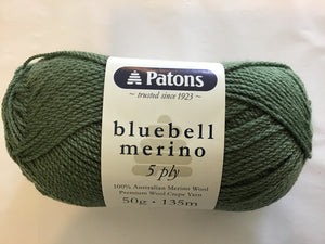 Australian Patons Bluebell Merino Yarn 5ply