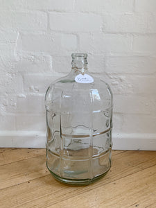 Vintage Glass Bottle Vase