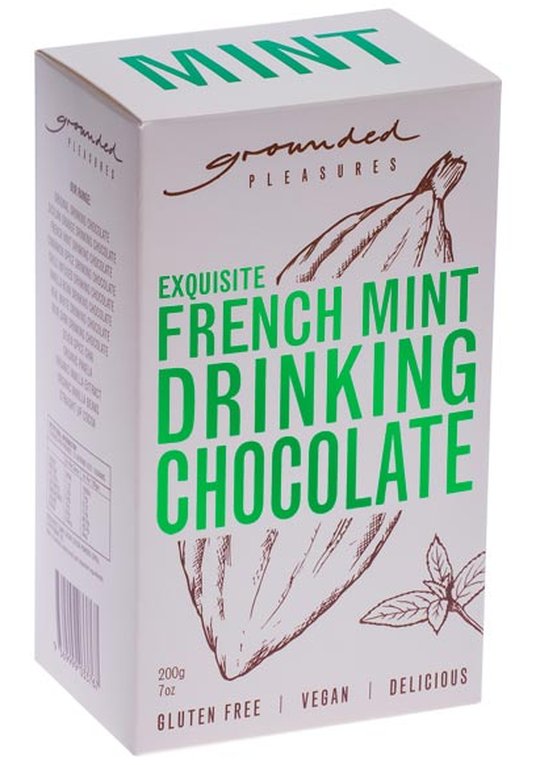 Grounded Pleasures French Mint Drinking Chocolate 200g